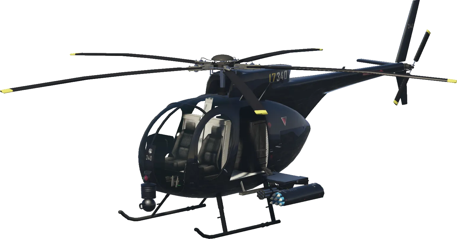Buzzard — FiveM vehicle model preview